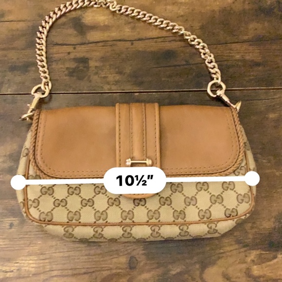 Authentic Gucci GG Canvas / Leather Marrakech Evening Bag - Picture 17 of 17